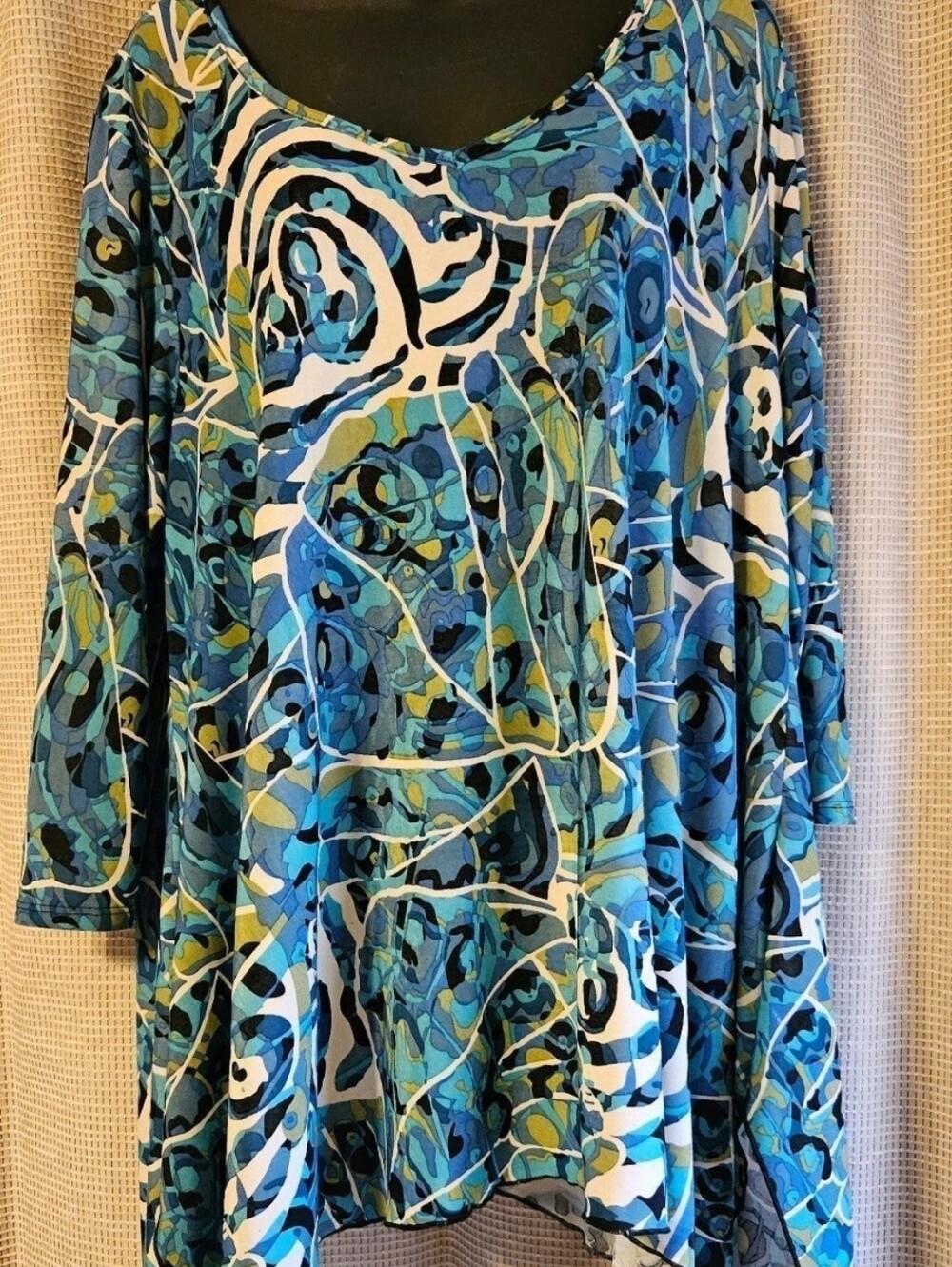 Sole Dione Studio Asymmetrical 2x Printed Top